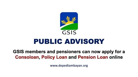 GSIS members, pensioners can now apply for loans online.